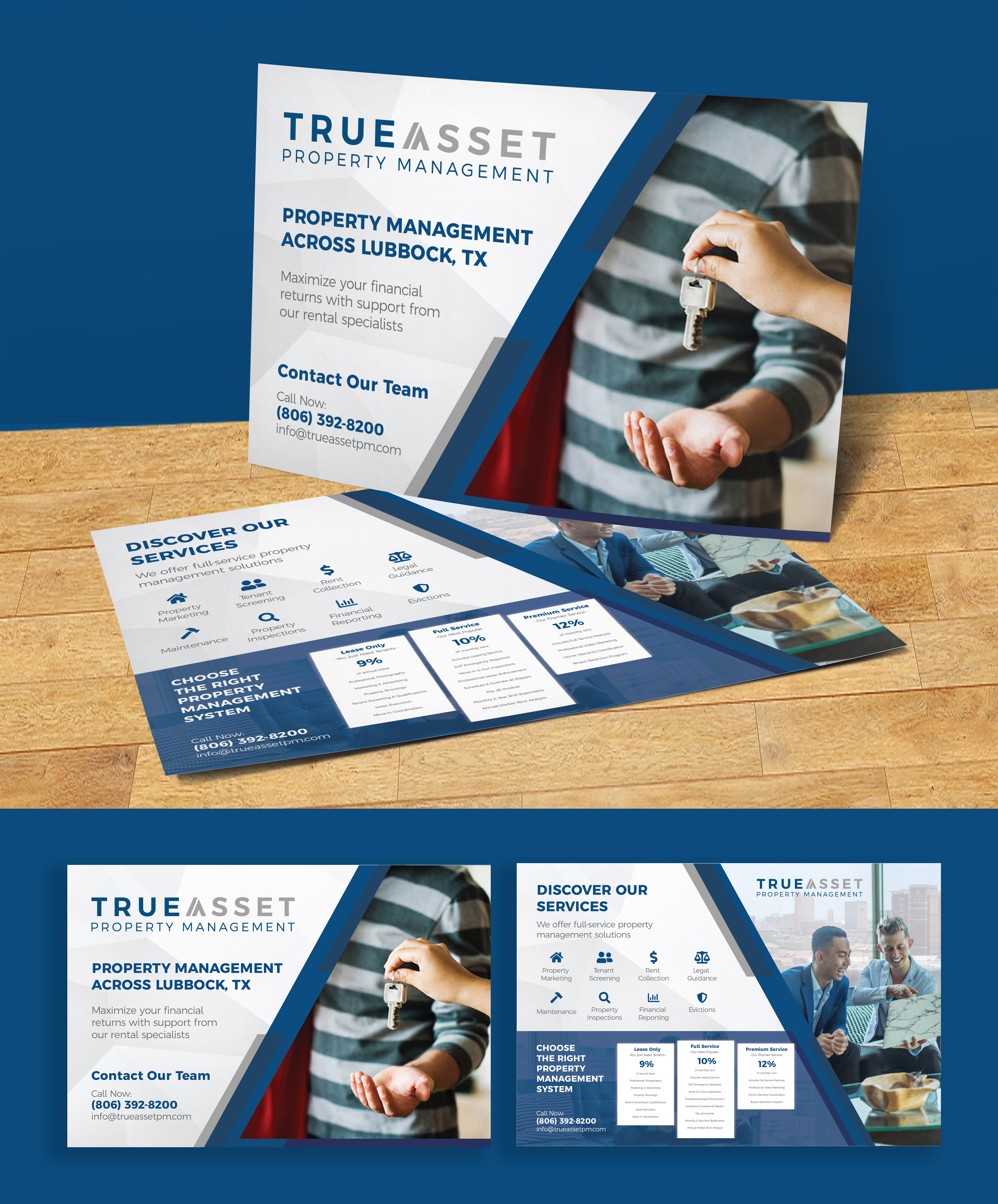 Postcard Design by Achiver for FlatRock Royalties  | Design #25816789