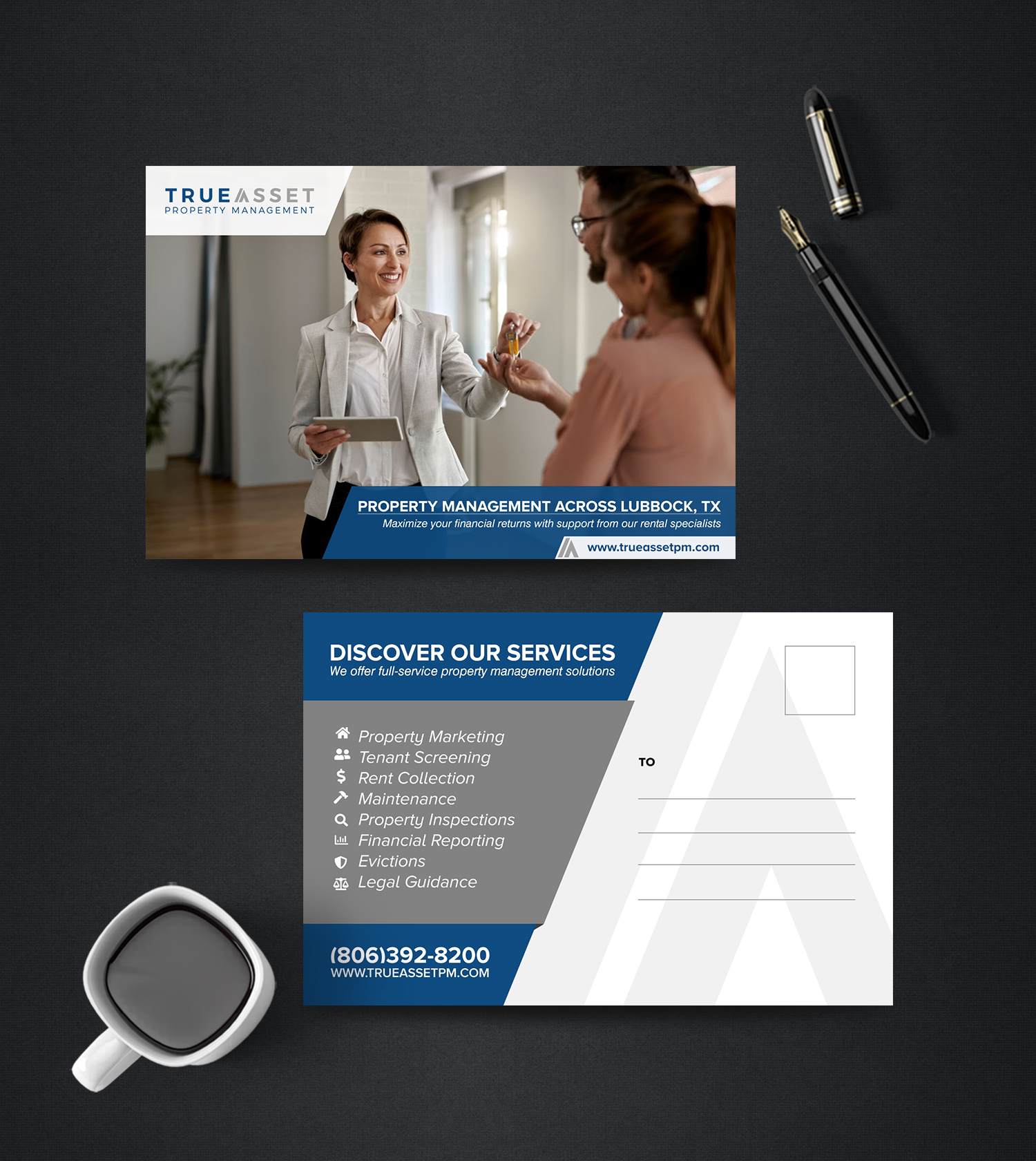 Postcard Design by chandrayaan.creative for FlatRock Royalties  | Design #25807081