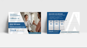 Postcard design to acquire new clients for my Property Management Company | Diseño de Postal por chandrayaan.creative