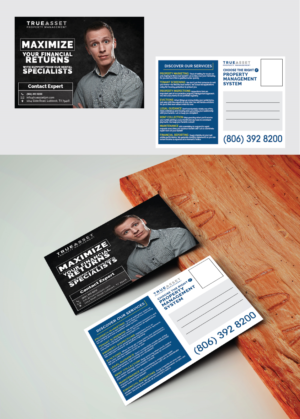Postkarten-Design von 3Guys für FlatRock Royalties  | Design: #25825160