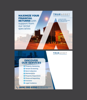 Postcard design to acquire new clients for my Property Management Company | Diseño de Postal por Benson M.