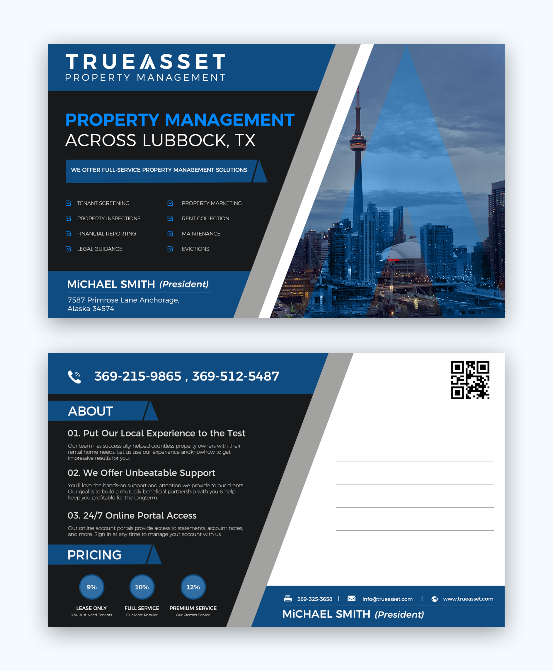 Postcard Design by lemosys infotech for FlatRock Royalties  | Design #25828950