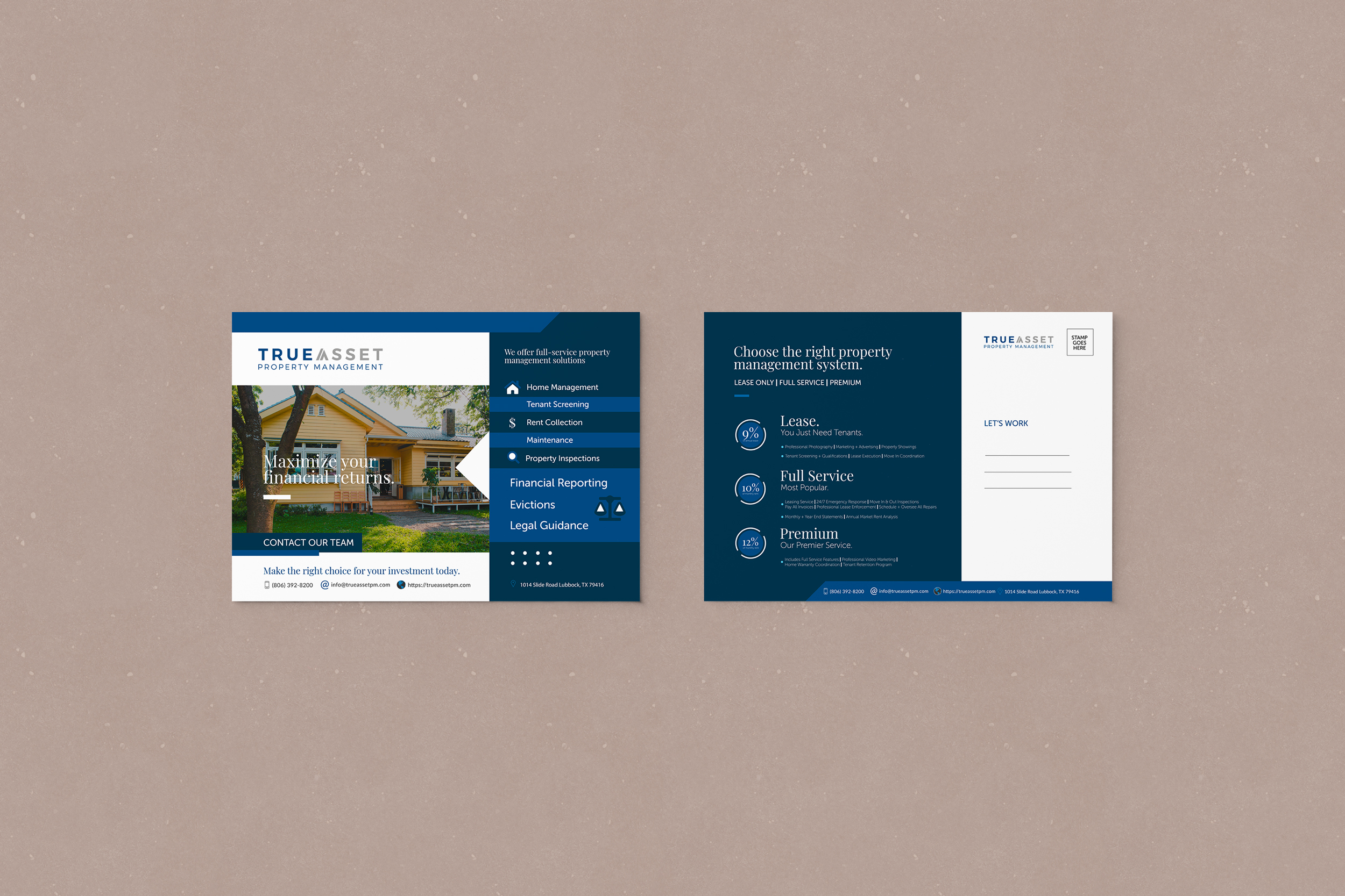 Postcard Design by zaria. for FlatRock Royalties  | Design #25823086