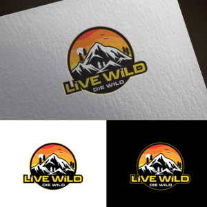 LIVE WILD DIE WILD | Logo Design by sankar999