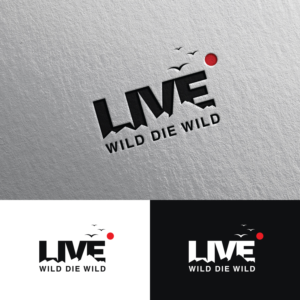 LIVE WILD DIE WILD | Logo Design by Rii