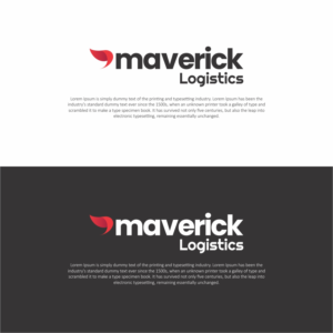Logo Design by aidea19 for Maverick Logistics | Design #25824424