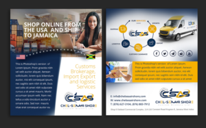 Chel-sea Air Shore Custom Brokers Limited | Diseño de Flyer por see why