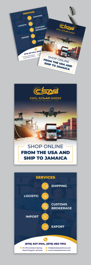 Chel-sea Air Shore Custom Brokers Limited | Flyer-Design von vcreatived