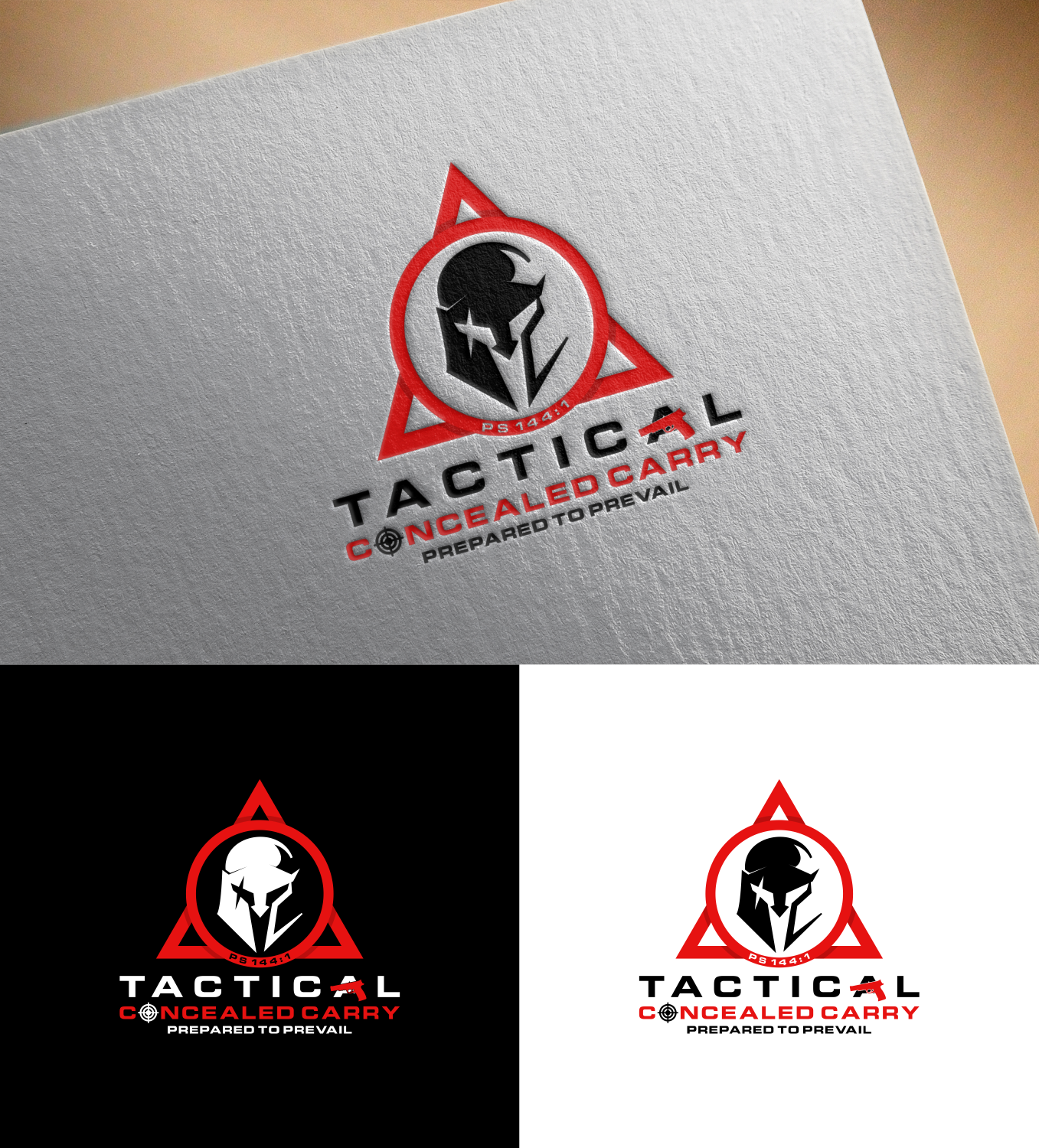 Logo Design by suthita 2 for Tactical Concealed Carry | Design #25831996