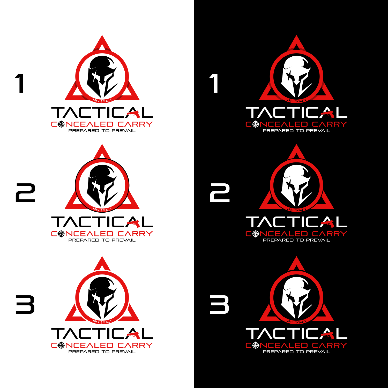 Logo Design by suthita 2 for Tactical Concealed Carry | Design #25908228