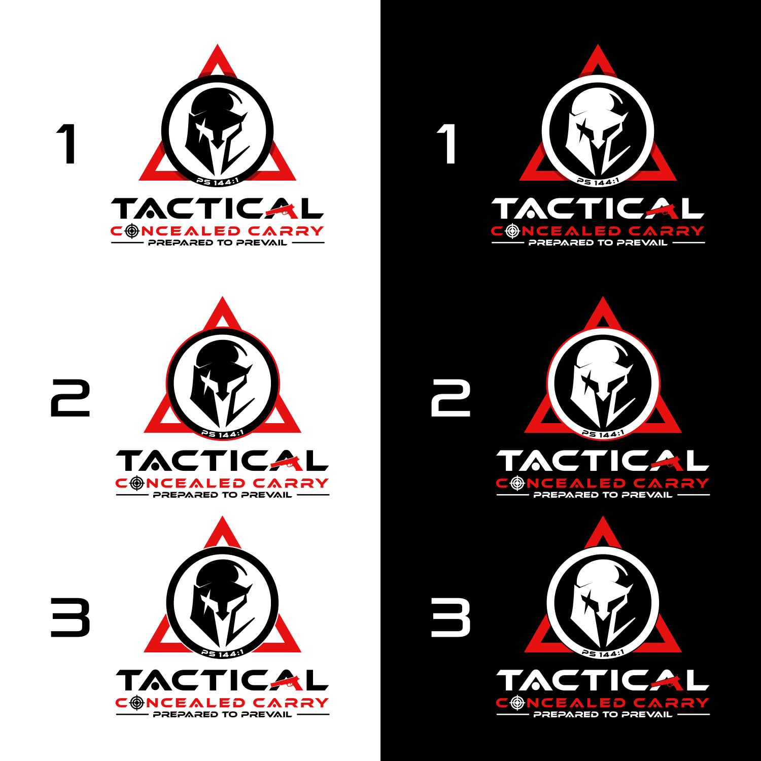 Logo Design by suthita 2 for Tactical Concealed Carry | Design #25996826