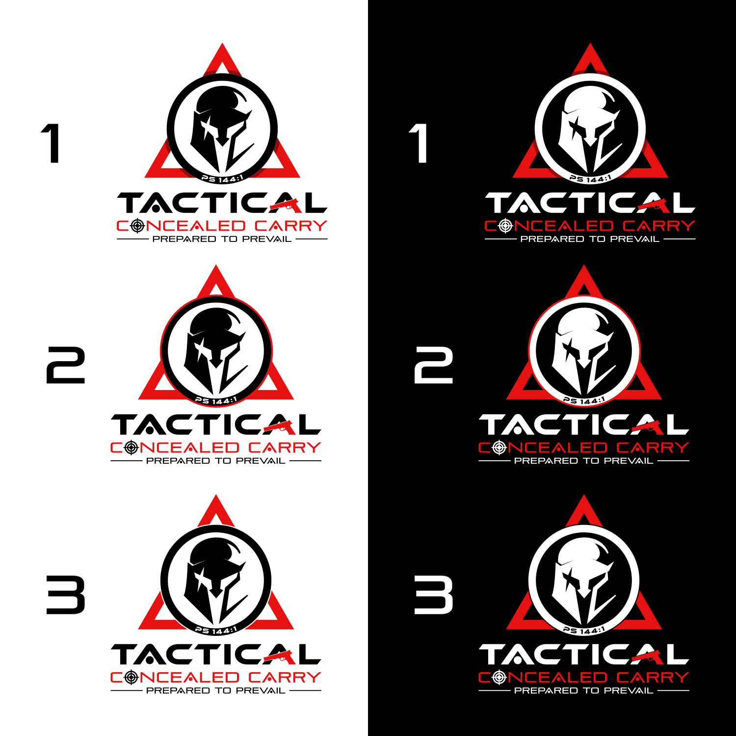 Logo Design by suthita 2 for Tactical Concealed Carry | Design #25996827