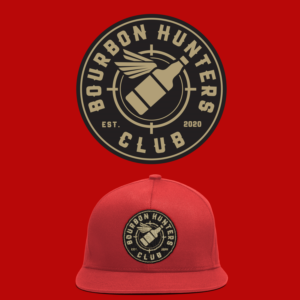 Bourbon Hunters or Bourbon Hunters Club | Diseño de Camiseta por simple mind