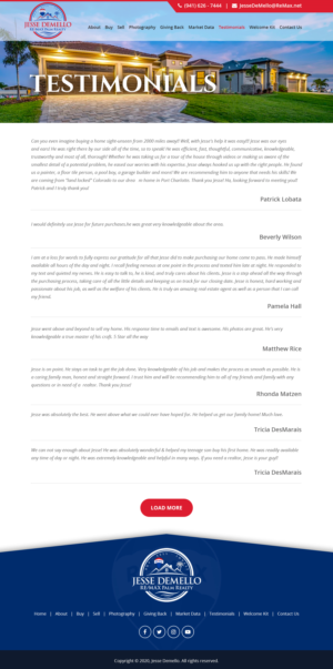 Wix Design by Starlyn DS for this project | Design: #25839371