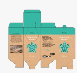 Packaging design - Biodegradable straws | Verpackungs-Design von tarokun