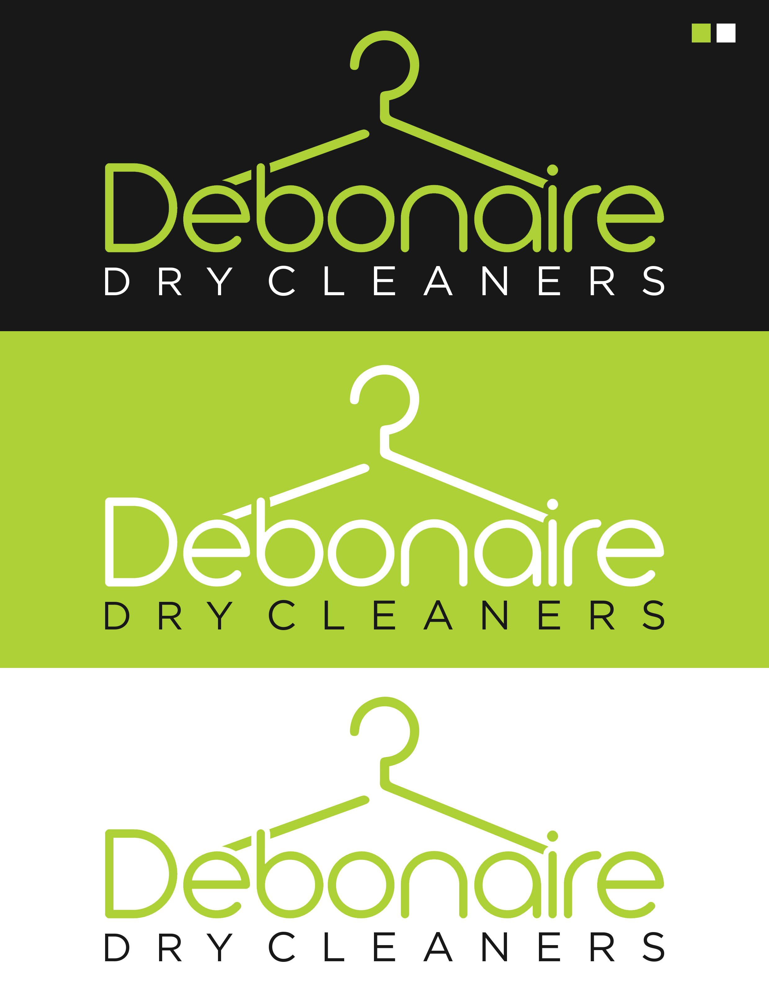 Logo Design by DH DESIGN HOUSE for Debonaire Dry Cleaners | Design: #25855517