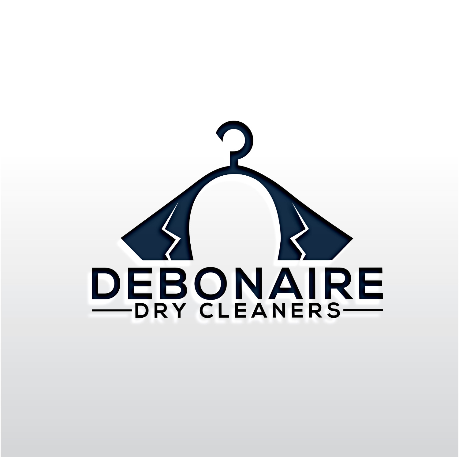 Logo Design by Rosalia.... for Debonaire Dry Cleaners | Design #25812503