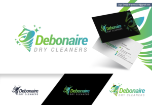 Logo Design by Anhlee for Debonaire Dry Cleaners | Design: #25815554