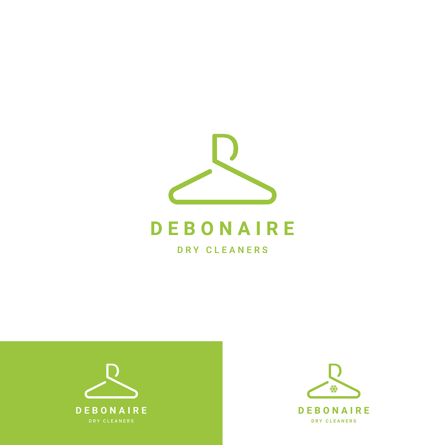 Logo-Design von Grapi für Debonaire Dry Cleaners | Design #25812174