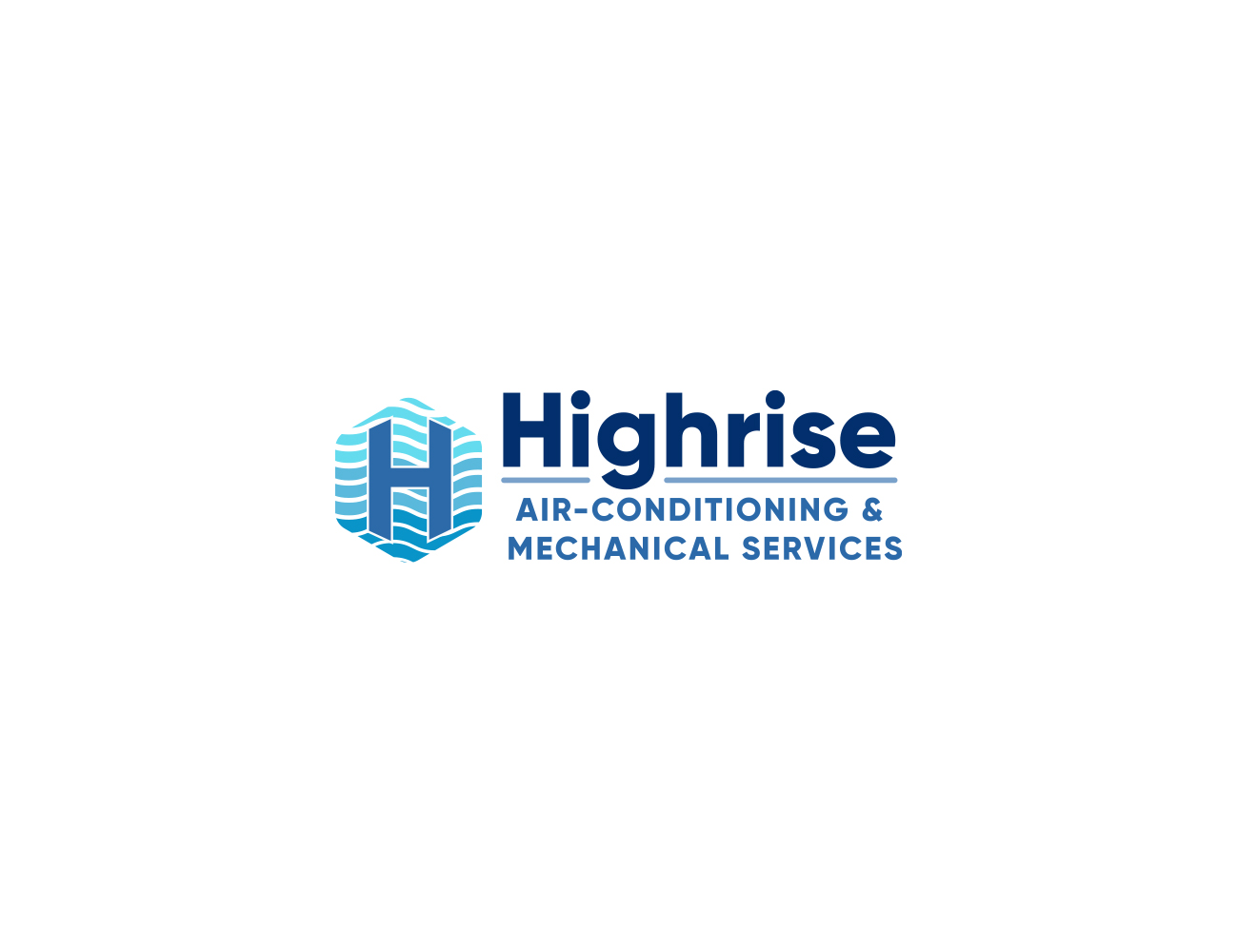 Bold, Serious Logo Design for Highrise Airconditioning & Mechanical