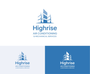 Highrise Air-conditioning & Mechanical Services | Logo Design by Zeph Design