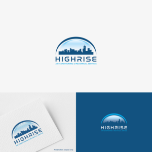 Highrise Air-conditioning & Mechanical Services | Logo Design by Grapi