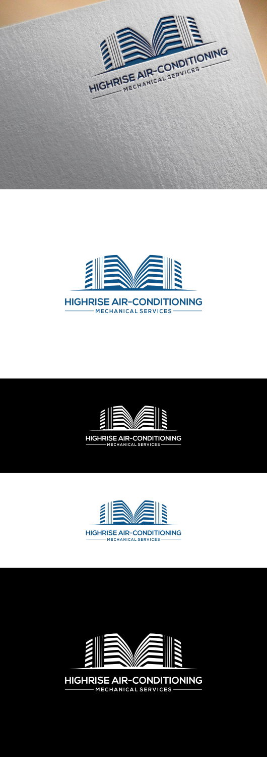 Bold, Serious Logo Design for Highrise Airconditioning & Mechanical