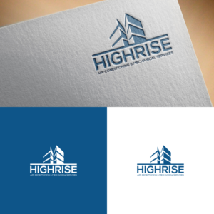 Highrise Air-conditioning & Mechanical Services | Logo Design by ZiangArt_Studio