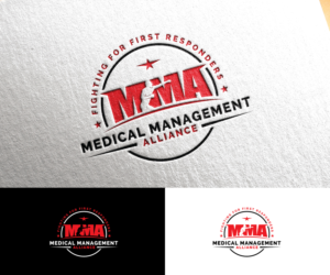 Fighting for First Responders | Logo Design by step forward 2