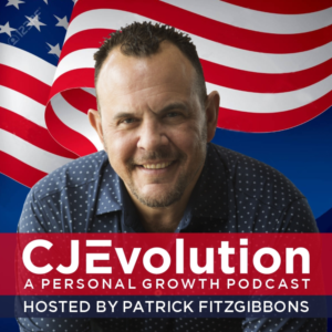The CJEvolution Podcast- With Patrick Fitzgibbons | Diseño Gráfico por DesignART