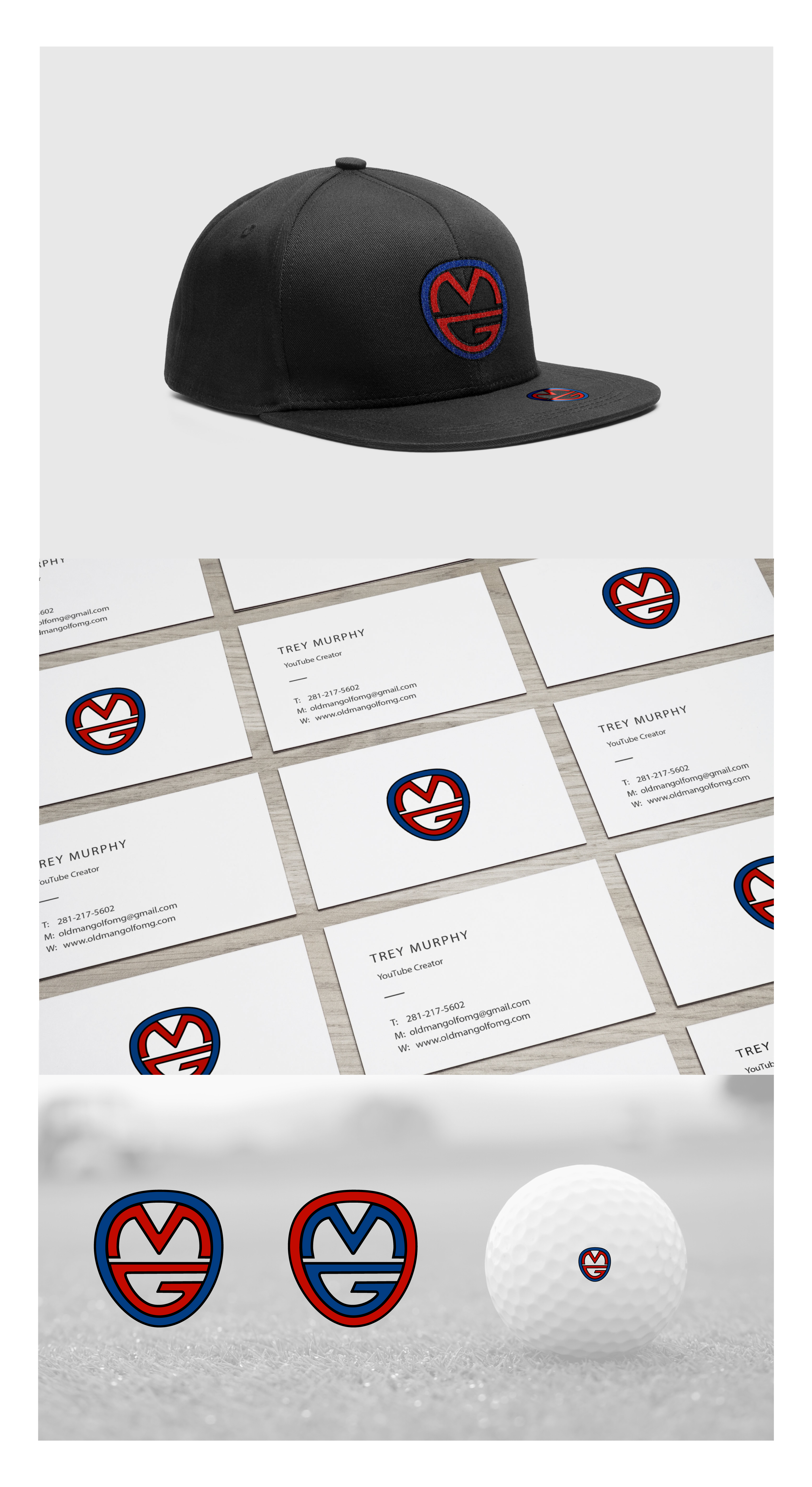 Logo Design by Treelly for OMG Old Man Golf | Design #25817164