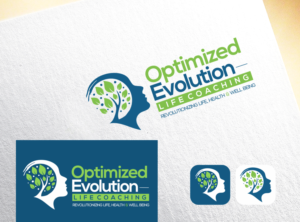 Optimized Evolution - revolutionizing life, health and well being | Logo Design by nikkiblue