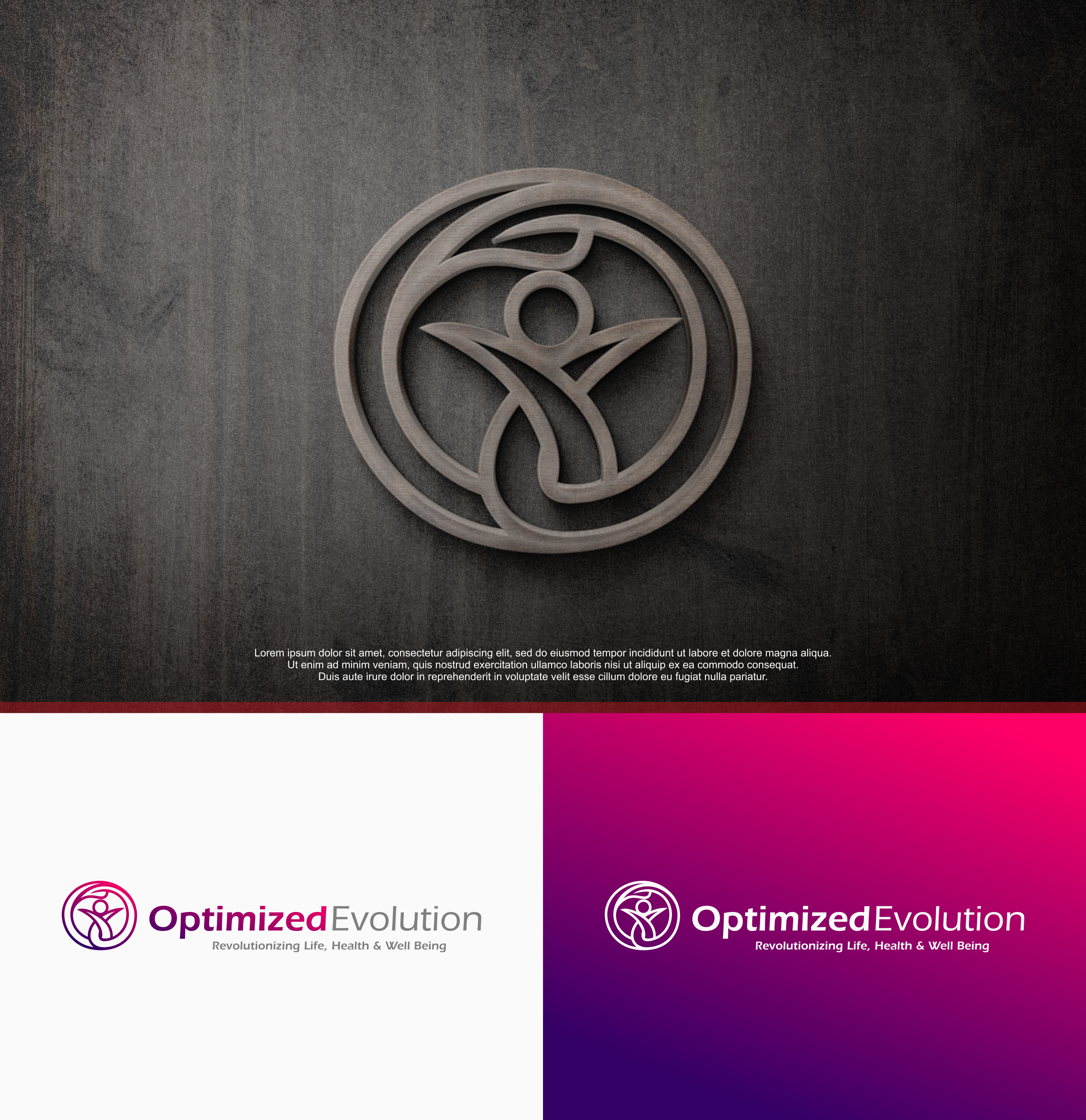 Logo Design by R!CKY for Optimized Evolution | Design #25848493