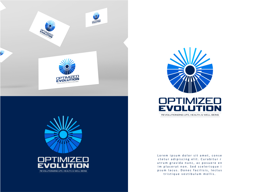 Logo Design by artswolf for Optimized Evolution | Design #25839205