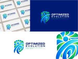 Optimized Evolution - revolutionizing life, health and well being | Logo Design by artswolf