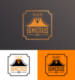 Igneous Gin | Logo Design by ACK Design