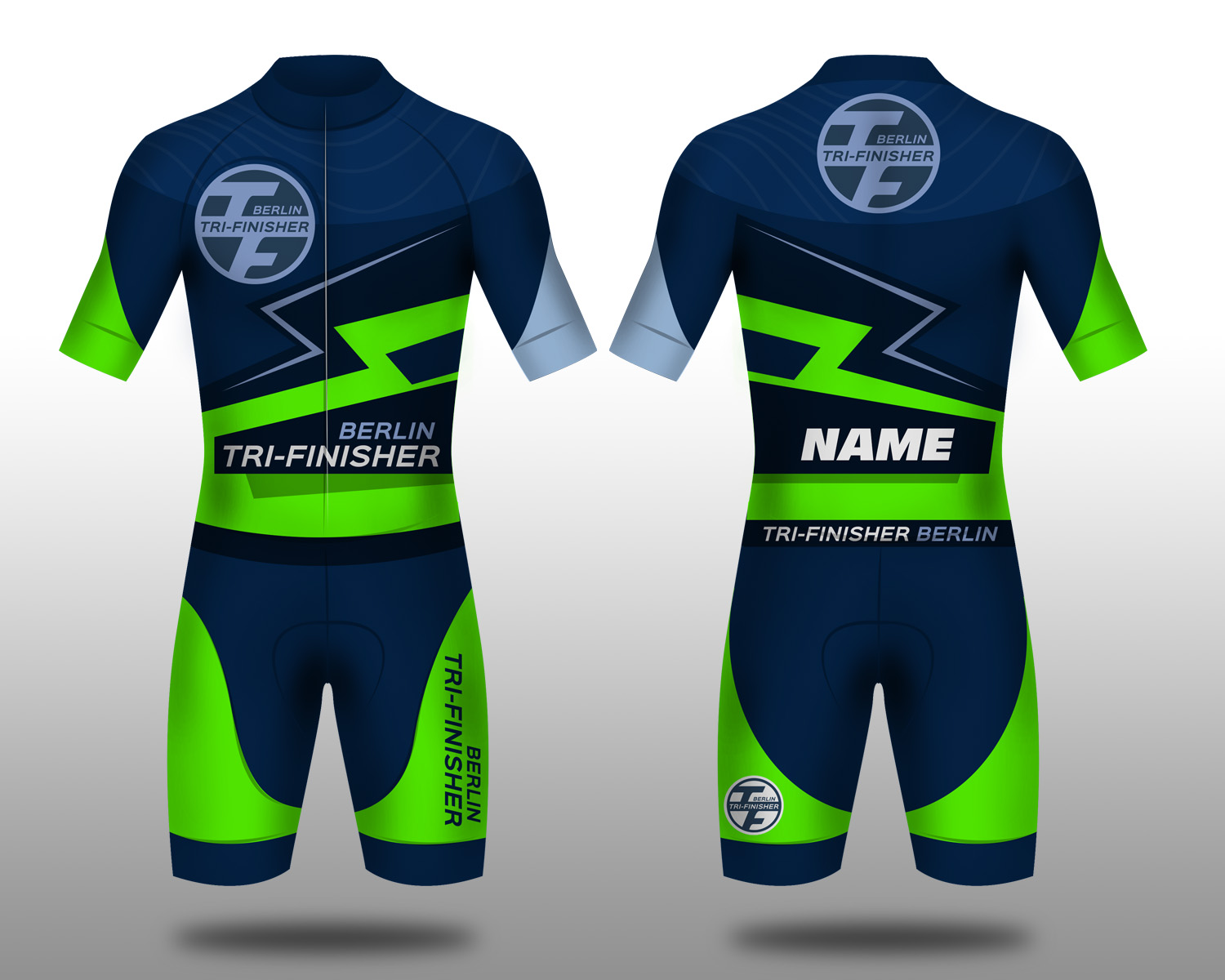 T-shirt Design by Falih A for Tri-Finisher Berlin e.V. | Design #25831638