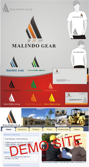 Logo Design by Dawood for Malindo Gear | Design: #733581