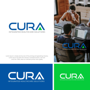 Cura Solutions - Integrated Healthcare solutions or it could just be Cura - Integrated Healthcare Solutions | Logo Design by CIG Designer