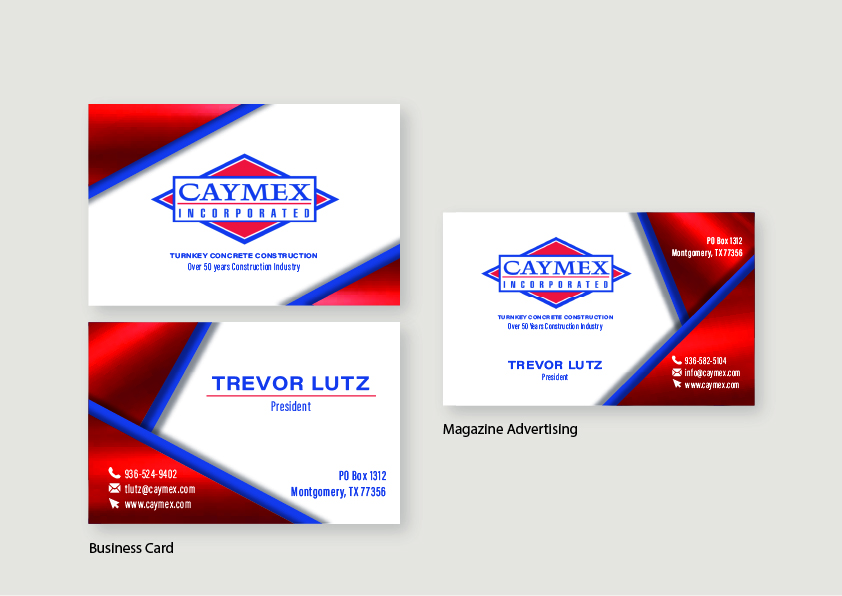 Business Card Design by Ileana Blanco for Caymex Inc | Design #25887556