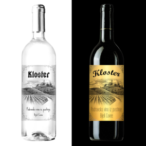 White wine label design for a Croatian Winery | Diseño de Etiqueta por edge design