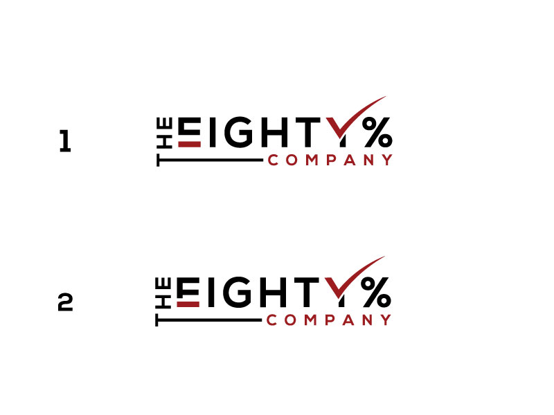 Diseño de Logo por DgnWow para The EIGHTY% Company | Diseño: #25828125