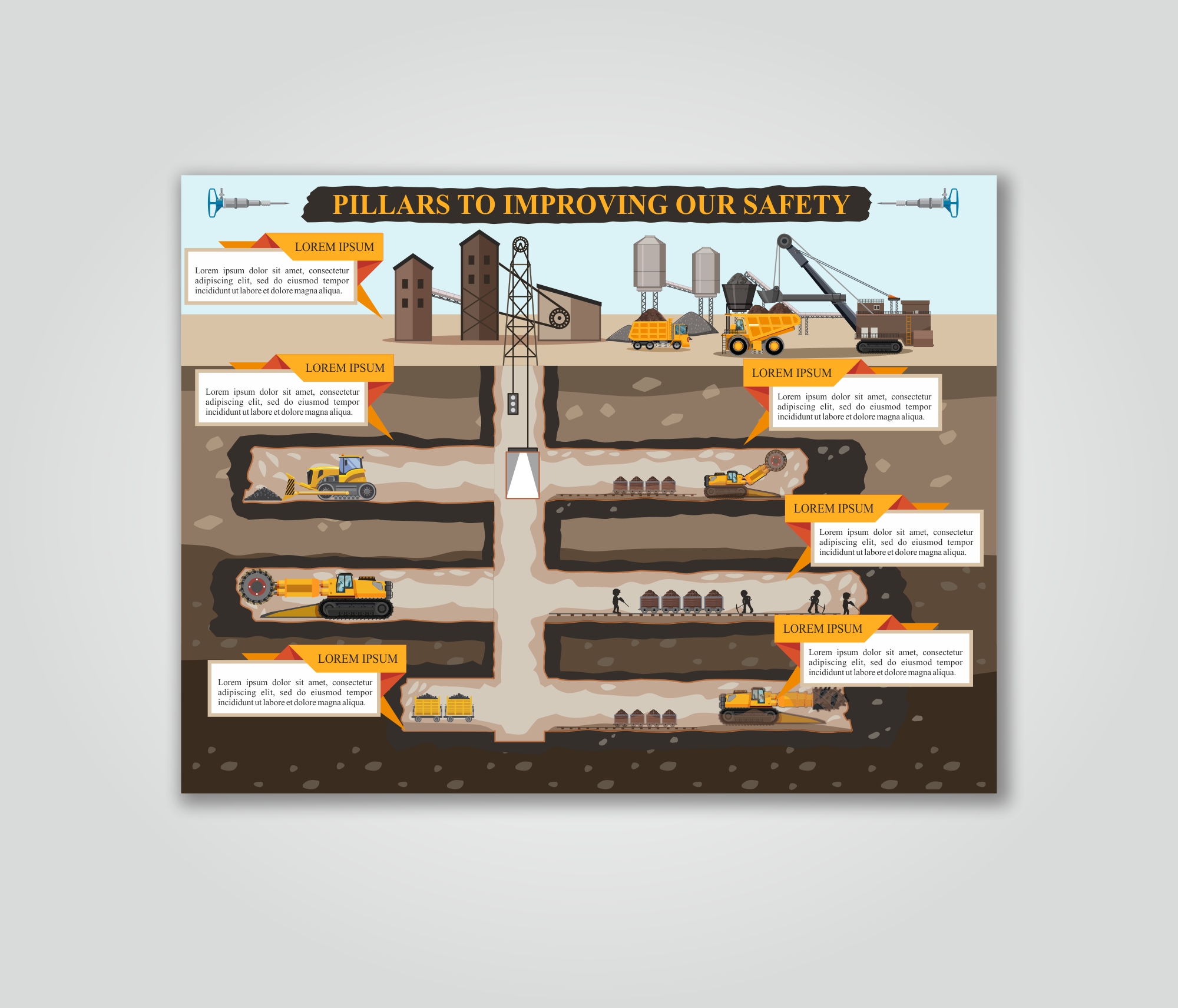 Design Graphique par Maestroto pour PYBAR Mining Service  | Design #25817474