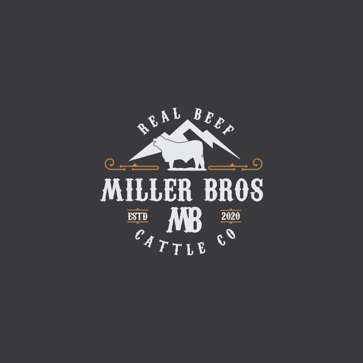 Diseño de Logo por Rosalia.... para Miller Bros Cattle CO | Diseño #25820066
