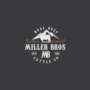 Logo Design by Rosalia.... for Miller Bros Cattle CO | Design: #25820066