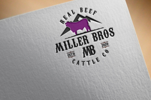 Design de Logo par Rosalia.... pour Miller Bros Cattle CO | Design : #25842849