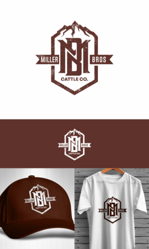 Design de Logo par Gigih Rudya pour Miller Bros Cattle CO | Design : #25819053
