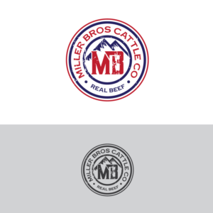 Miller Bros Cattle CO | Logo Design by Graphic Bricks