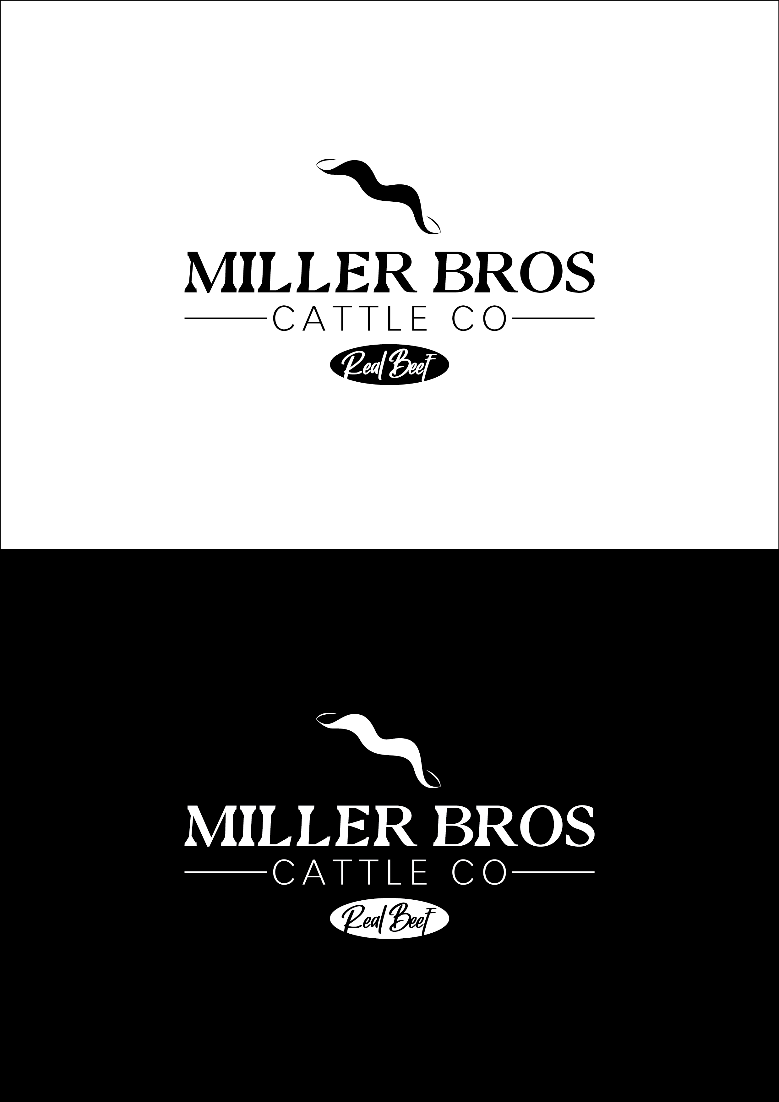 Logo Design by senthilgraphicschennai78 for Miller Bros Cattle CO | Design #25814930