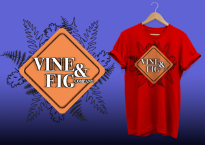 VINE & FIGTREE  Company  | T-shirt Design by Al Pech
